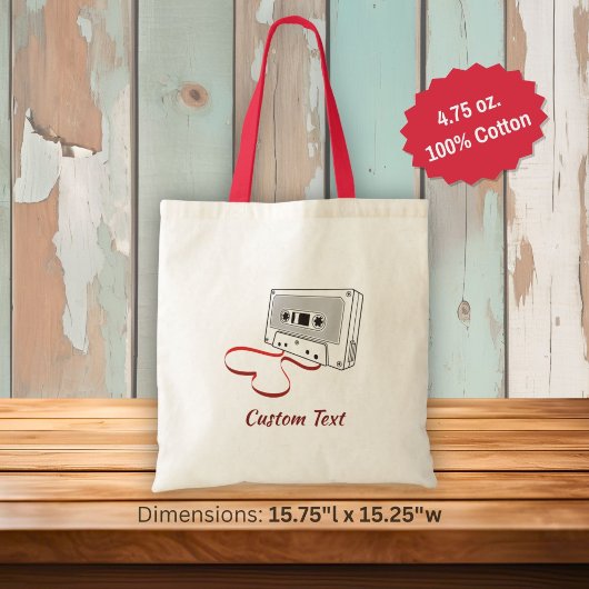 Audio cassette tas