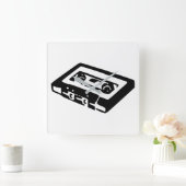 Audio Cassette Vierkante Klok (Huis)