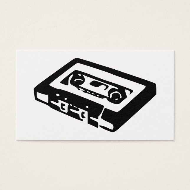 Audio Cassette Visitekaartjes (Voorkant)
