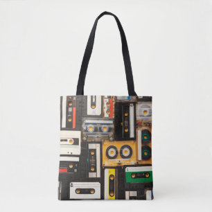 Audio-cassetteband Tote Bag