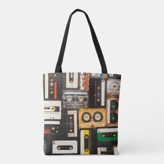 Audio-cassetteband Tote Bag (Achterkant)