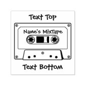 Audio-Cassettebandje Zelfinktende Stempel (Design)
