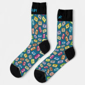 Audio Cassettes Patroonvergrendelingen Sokken (Links)