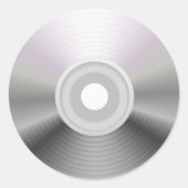 Audio-cd Ronde Sticker (Voorkant)