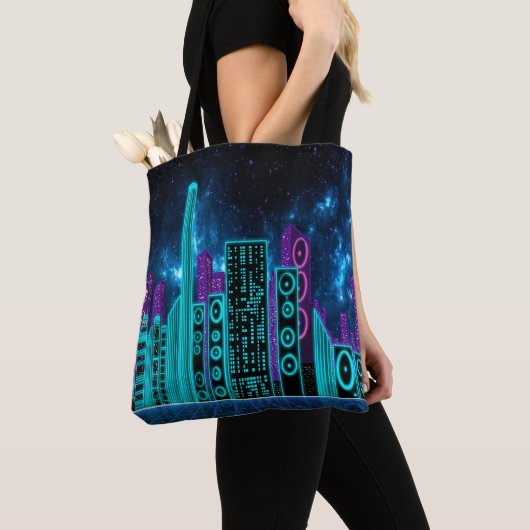 Audio City-1 Canvas tas (Dichtbij)