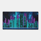 Audio City-1 Gaming Mousepad Desk Mat (Voorkant)