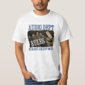 Audio Dept T-shirt (Voorkant)