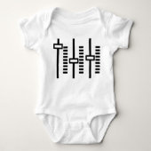 Audio - DJ - House Music - Baby - one part Romper (Voorkant)