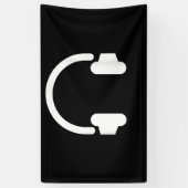 Audio Engineer Audiophile Dj Music Lover Hoofdtele Spandoek (Verticaal)