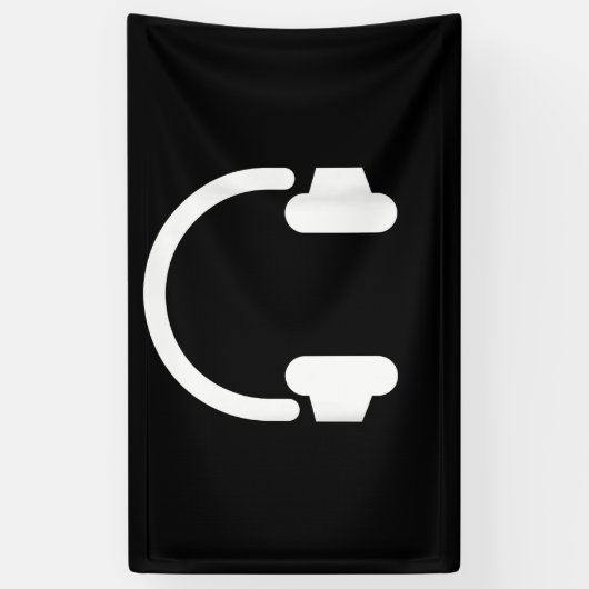 Audio Engineer Audiophile Dj Music Lover Hoofdtele Spandoek (Verticaal)