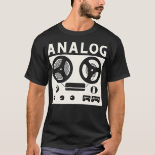Audio Engineer Beatmaker en geluiddemper analoge t T-shirt