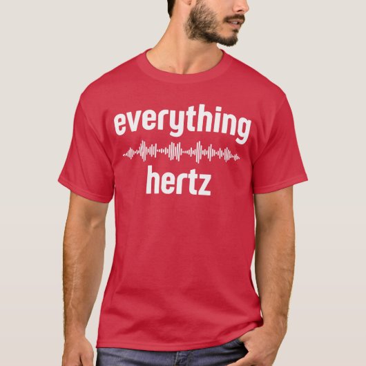 Audio Engineer Funny Sound Guy Studio Music Everyt T-shirt (Voorkant)