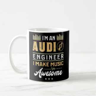 Audio Engineer Geweldige Music Sound Engineer Koffiemok