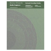 Audio Engineer Letterhead