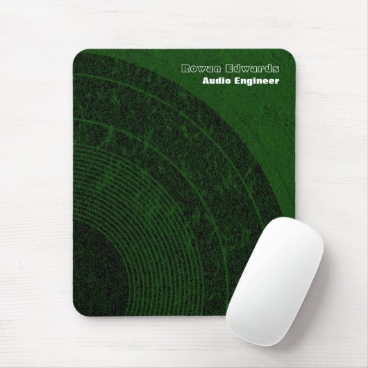 Audio Engineer Mousepad Muismat (Met muis)