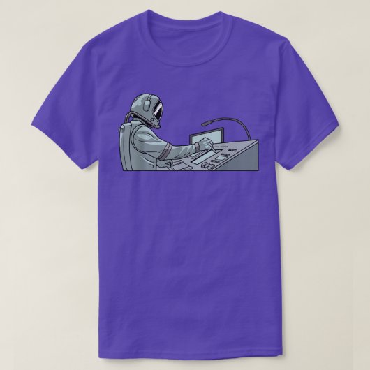 Audio Engineer - Music Astronaut Studio Guy Sound T-shirt (Design voorkant)