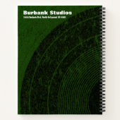 Audio Engineer Spiral Notitieboek (Achterkant)