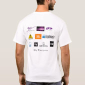 Audio Engineer Tools T-shirt (Achterkant)