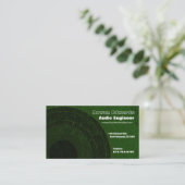 Audio Engineer Visitekaartje (Staand voorkant)