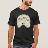 Audio Engineer Vu Meter voor Audio Technician Gelu T-shirt (Voorkant)