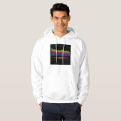 Audio Equalizer Display Hoodie (Voorkant volledig)