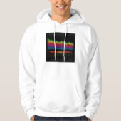 Audio Equalizer Display Hoodie (Voorkant)