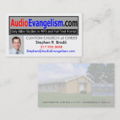 Audio Evangelisme Visitekaartjes (Voorkant / Achterkant)