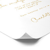 Audio Guestbook | Phone Message Guest Book Sign Poster (Hoek)
