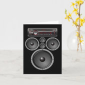 AUDIO-HALLOWEEN-KOSTUOM VAN AUTO STEREO SPREKERS KAART (Gele Bloem)