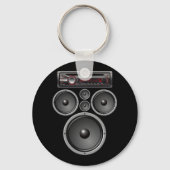 AUDIO-HALLOWEEN-KOSTUOM VAN AUTO STEREO SPREKERS SLEUTELHANGER (Voorkant)