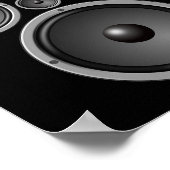 Audio Halloween-kostuum voor luidsprekers voor aut Poster (Hoek)