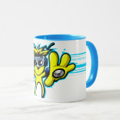 Audio Hond -1 Koffie Mok (Voorkant rechts)