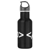 Audio HTML5 Code beëindigen Waterfles (Achterkant)