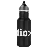 Audio HTML5 Code beëindigen Waterfles (Rechts)