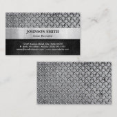 Audio-ingenieur - Diamond Metal Bord Visitekaartje (Voorkant / Achterkant)