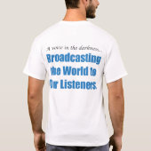 Audio Journal Apparel T-shirt (Achterkant)