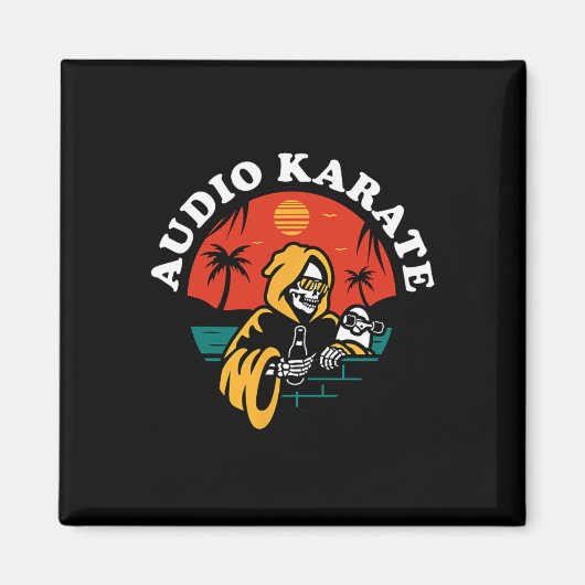 Audio Karate California Reaper  Magneet (Voorkant)
