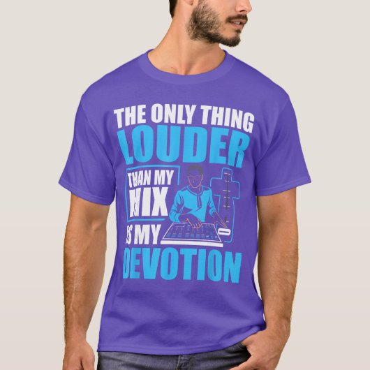 Audio Kerk Soundech Opname technicus Kerk Geluid T-shirt (Voorkant)