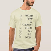 Audio Lover Workflow Tee Shirt (Voorkant)