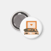  Audio LP Vinyl Record Player MAGNET (Voorkant / Achterkant)