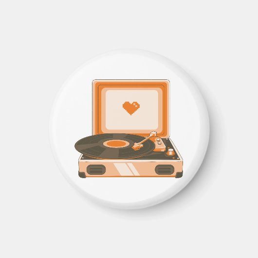  Audio LP Vinyl Record Player MAGNET (Voorkant)