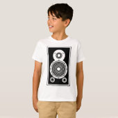 Audio-luidspreker 01 t-shirt (Voorkant volledig)