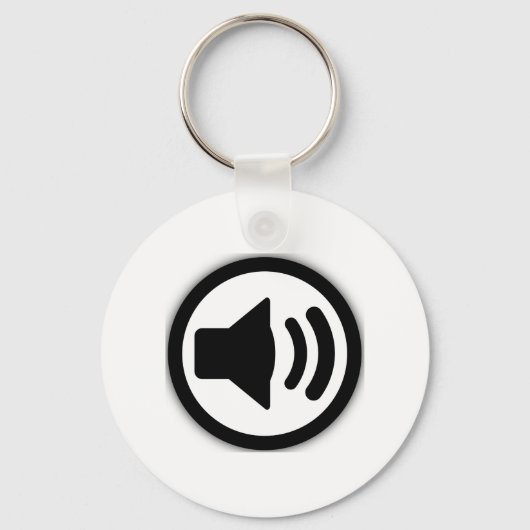 Audio-luidspreker Sleutelhanger (Voorkant)