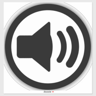 Audio-luidspreker Sticker