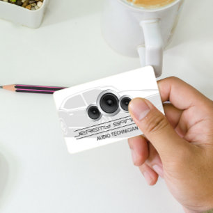 Audio Luidsprekers Visitekaartje