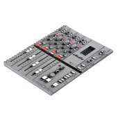 Audio Mixer "Neem blad"-laptop Notitieboek (Linkerzijde)