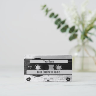 Audio Music Cassettebandje Visitekaartje