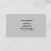 Audio Music Cassettebandje Visitekaartje QR (Achterkant)