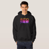 Audio Riot Otto Riot Logo Zwart Sweatshirt (Voorkant volledig)