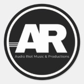 Audio Riot sticker (Voorkant)
